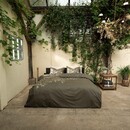 Kayori Kayori Habo Dekbedovertrek Katoen 140x200/220 Donkergroen