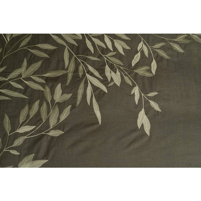 Kayori Habo Housse de Couette Coton 140x200/220 Vert Foncé