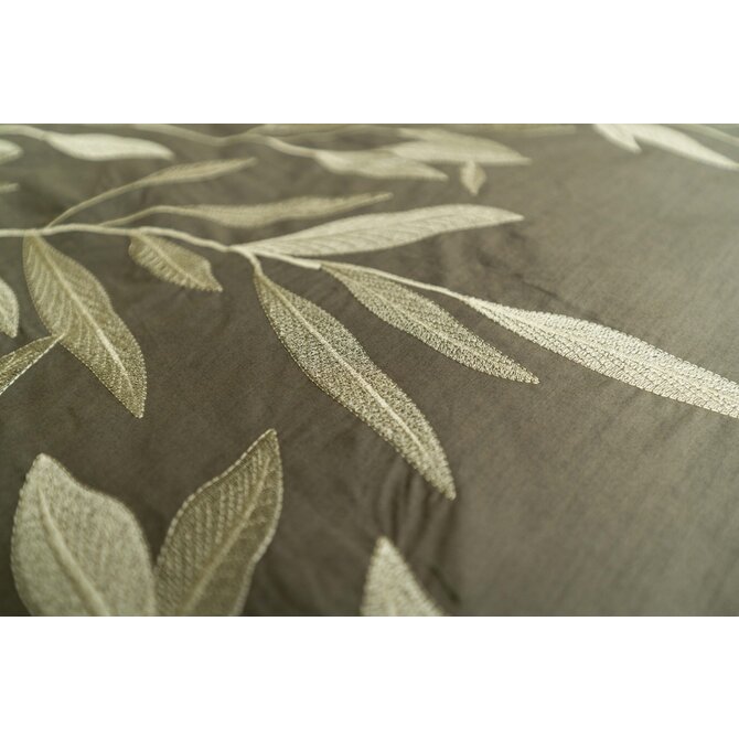 Kayori Habo Housse de Couette Coton 140x200/220 Vert Foncé