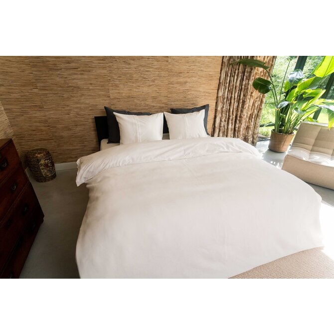 Kayori Erimo Housse de Couette Coton 140x200/220 Blanc