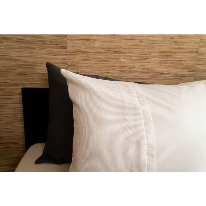 Kayori Erimo Housse de Couette Coton 140x200/220 Blanc