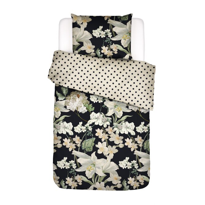 Essenza Rosalee Housse de Couette 140x200/220 Anthracite