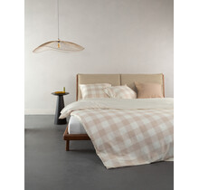 Essenza Chess Housse de Couette 240x200/220 Avoine