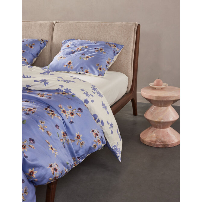 Essenza Fiora Housse de couette 200x200/220 Bleu lavande