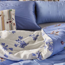 Essenza Essenza Fiora Dekbedovertrek 200x200/220 Lavender blue
