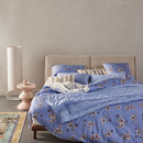 Essenza Essenza Fiora Dekbedovertrek 200x200/220 Lavender blue
