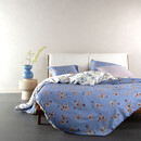 Essenza Essenza Fiora Dekbedovertrek 200x200/220 Lavender blue