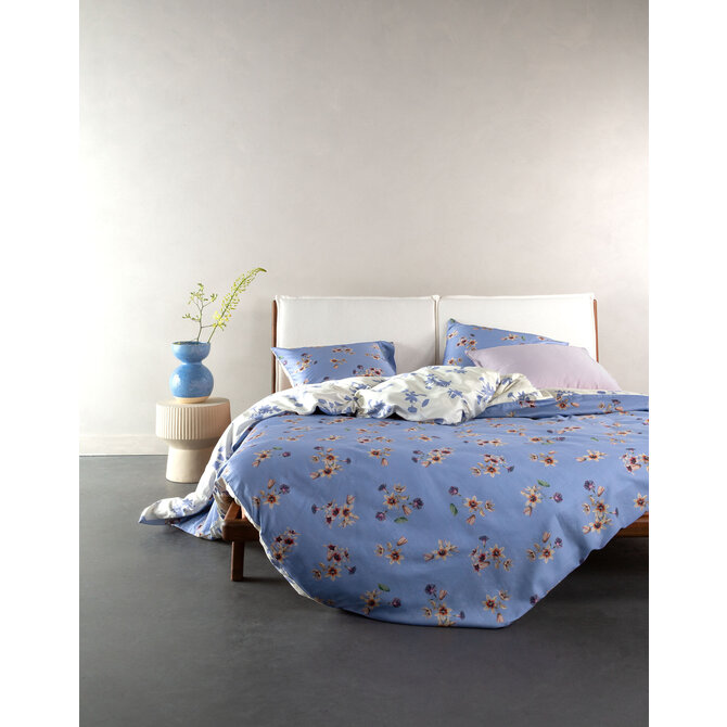 Essenza Fiora Housse de couette 240x200/220 Bleu lavande