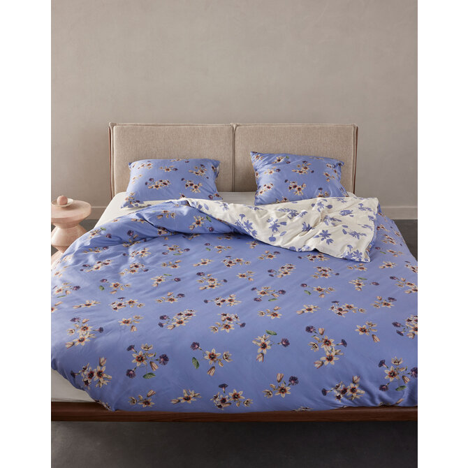 Essenza Fiora Housse de couette 260x200/220 Bleu lavande