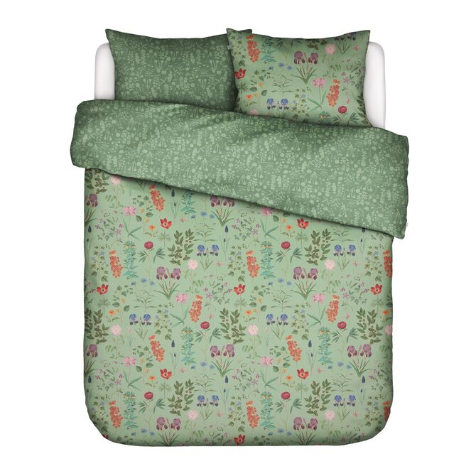 Essenza Marigold Dekbedovertrek 140x200/220 Quiet green