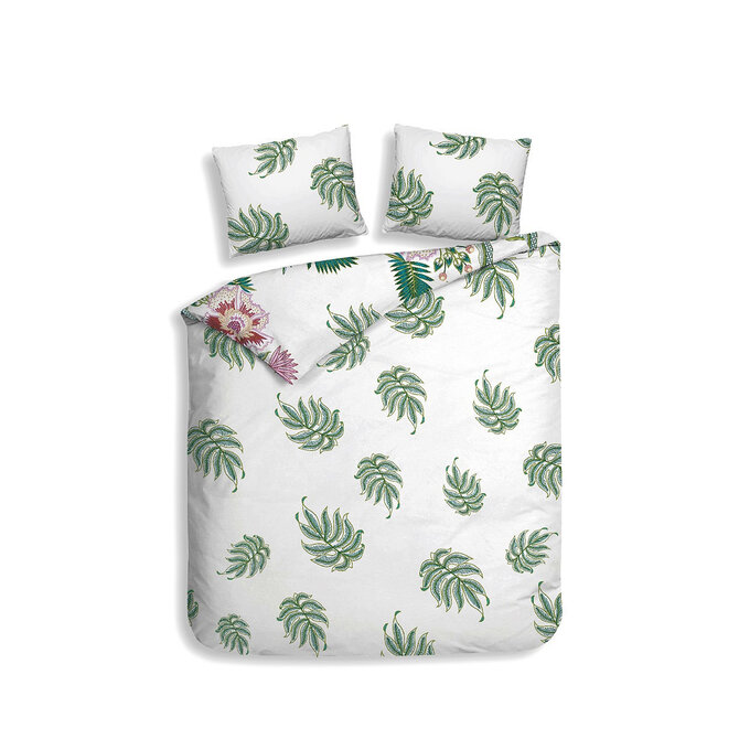 Zohome Sierra Housse de Couette 140x200/220 Blanc