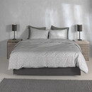 Zohome Petali di Lino Dekbedovertrek 140x200/220 Dove Grey
