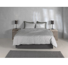 Zohome Petali di Lino Dekbedovertrek 140x200/220 Dove Grey