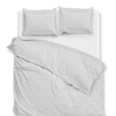 Zohome Petali di Lino Dekbedovertrek 140x200/220 Dove Grey