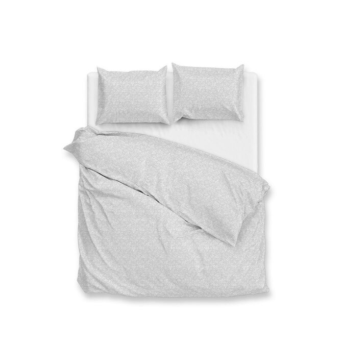 Zohome Petali di Lino Dekbedovertrek 140x200/220 Dove Grey