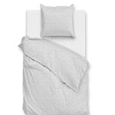 Zo! Home Zohome Petali di Lino Housse de Couette 240x200/220 Gris Colombe
