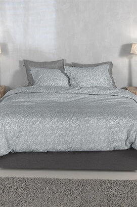 Zohome Petali di Lino Dekbedovertrek 140x200/220 Denim
