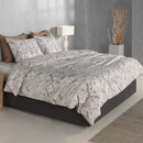 Zohome Lupe Dekbedovertrek 200x200/220 Naturel
