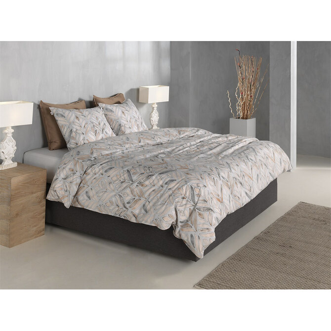 Zohome Lupe Dekbedovertrek 200x200/220 Naturel