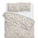 Zohome Lupe Dekbedovertrek 200x200/220 Naturel