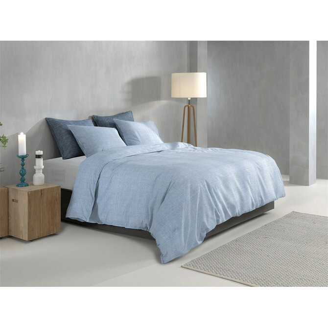 Zohome Lino Dekbedovertrek 140x200/220 Sky blue