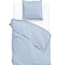 Zo! Home Zohome Housse de couette en lin 140x200/220 Bleu ciel