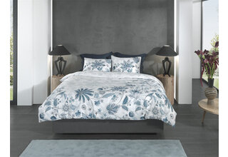 Heckettlane Asia Housse de Couette 200x200/220 Blanc