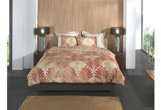 Heckettlane Elif Dekbedovertrek 200x200/220 Orange