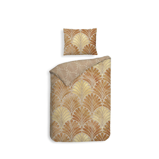 Heckettlane Elif Dekbedovertrek 200x200/220 Orange