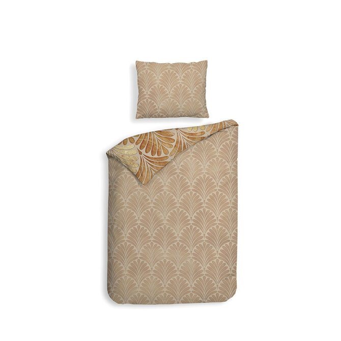 Heckettlane Elif Housse de Couette 200x200/220 Orange