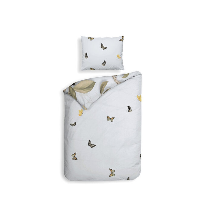 Heckettlane Daina Housse de Couette 240x200/220 Bleu Clair