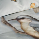 Heckett & Lane Heckettlane Daina Housse de Couette 200x200/220 Bleu Clair