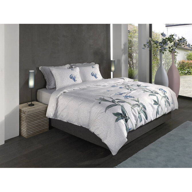 Heckettlane Lacie Housse de Couette 140x200/220 Gris Clair