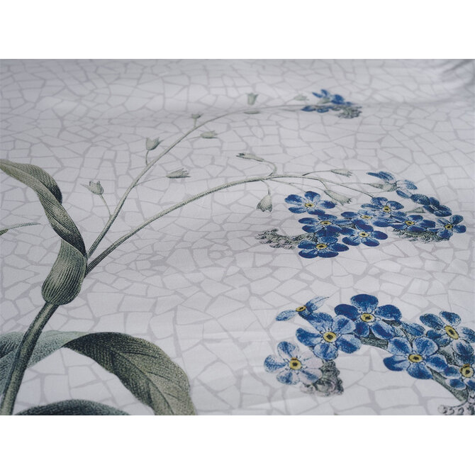 Heckettlane Lacie Housse de Couette 200x200/220 Gris Clair