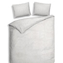 Heckett & Lane Heckettlane Lacie Housse de Couette 200x200/220 Gris Clair