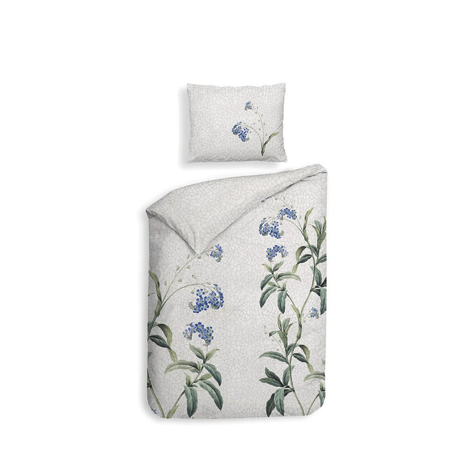 Heckettlane Lacie Housse de Couette 200x200/220 Gris Clair