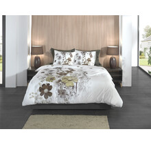 Heckettlane Liepa Housse de Couette 200x200/220 Blanc