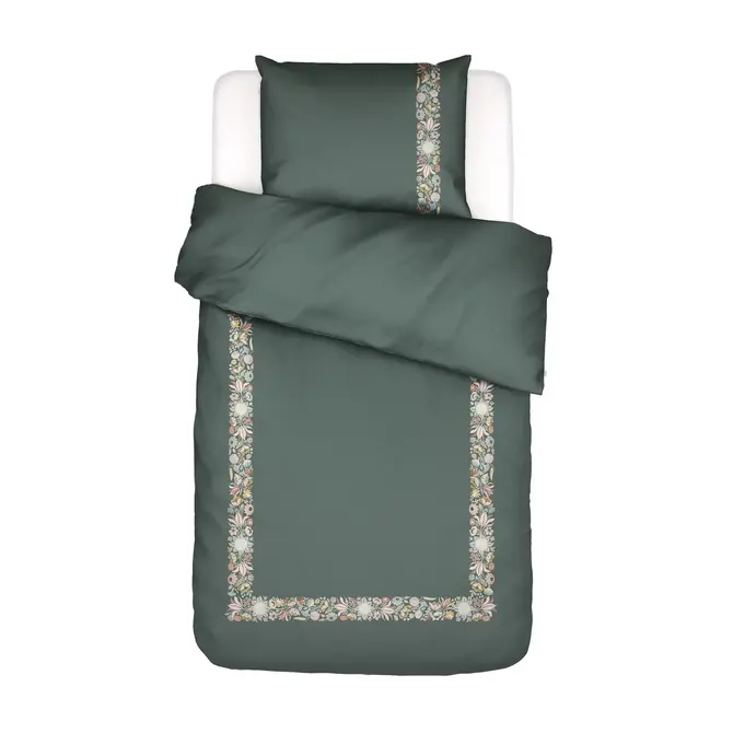 Essenza Veroniq Housse de couette 140x200/220 Vert balsamique