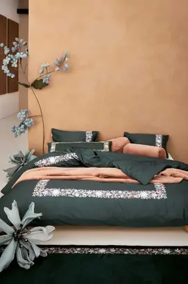 Essenza Veroniq Housse de couette 240x200/220 Balsam green