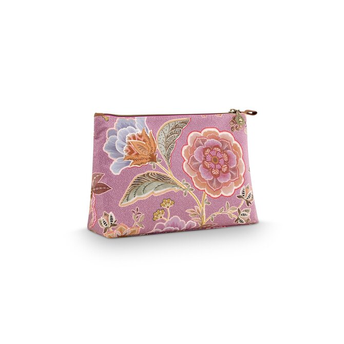 Pip Studio Caryn Trousse de Toilette Combi Matata Lilas 26x7,5x18cm/22x1x13cm