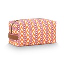 Pip Studio Pip Studio Coco Trousse de Toilette Moyenne Samba Stripe Orange 21,5x10x10,5cm