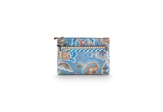 Pip Studio Caryn Trousses de Toilette Combi Matata Bleu 26x7.5x18cm/22x1x13cm