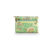 Pip Studio Caryn Cosmetic Bags Combi Matata Green 26x7.5x18cm/22x1x13cm
