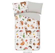 Good Morning kids Dekbedovertrek nr.30526 flanel Autumn multi 140x200/220