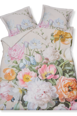 Vandyck Kussensloop FLEUR FESTIVE cream tan Kussensloop (60x70)
