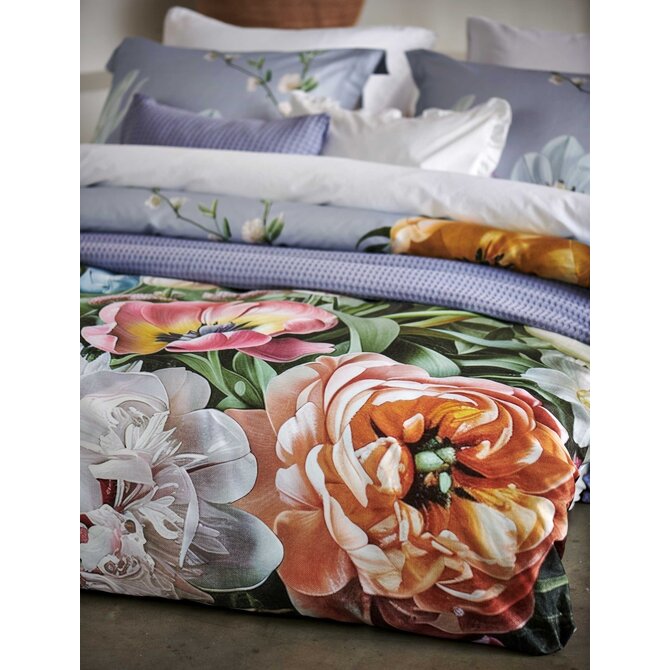 Vandyck Dekbedovertrek FLEUR FESTIVE lavender blue 1-persoons (140x200/220 )