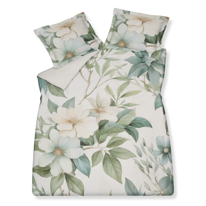 Housse de couette Vandyck GREENSCAPE thyme 2 personnes (200x200/220)