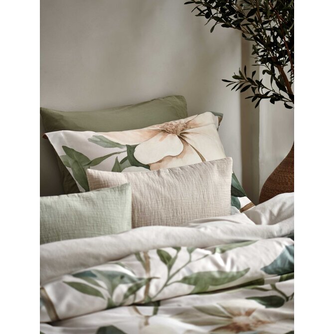 Housse de couette Vandyck GREENSCAPE thyme 2 personnes (200x200/220)