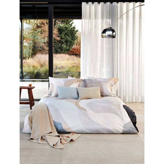 Housse de couette Vandyck LUSH LAGOON lin 1 personne (140x200/220)