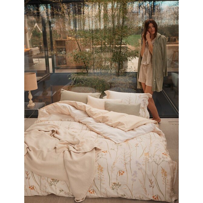 Vandyck Housse de couette SOOTHING DREAMS sable 1 personne (140x200/220)